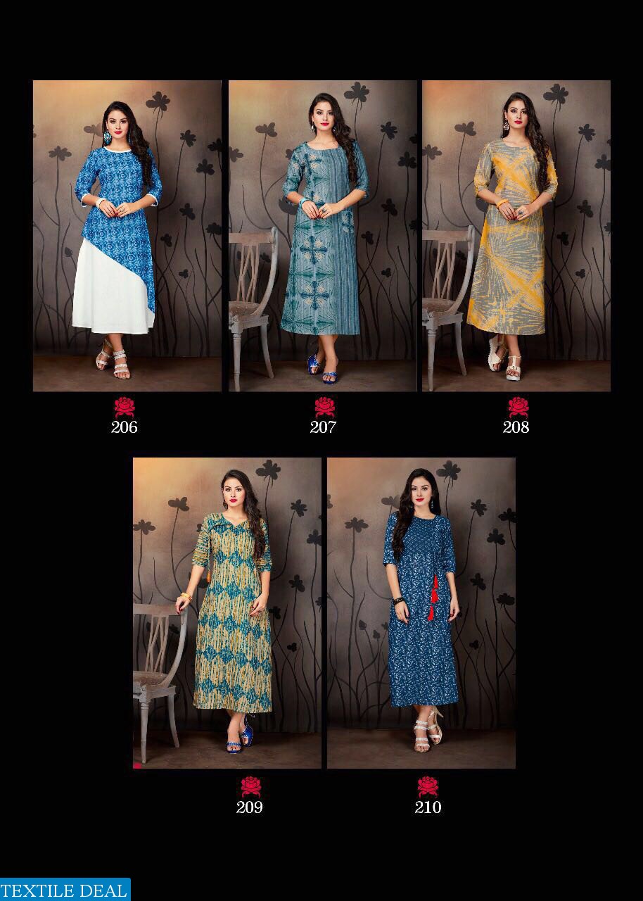 Vink Envy Wholesale long Ready made kurtis